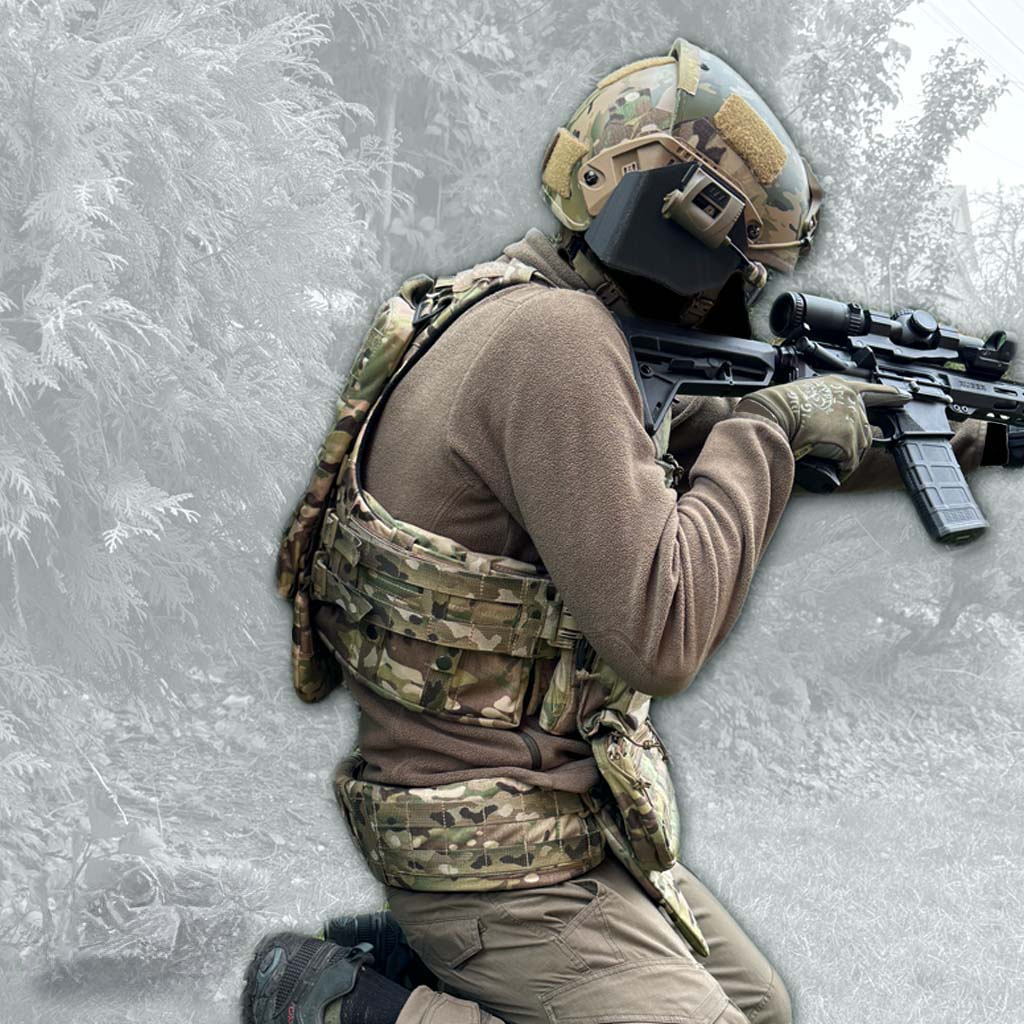 AVS Plate Carrier Standart 14 AVS Plate Carrier за захистом живота та поясниці