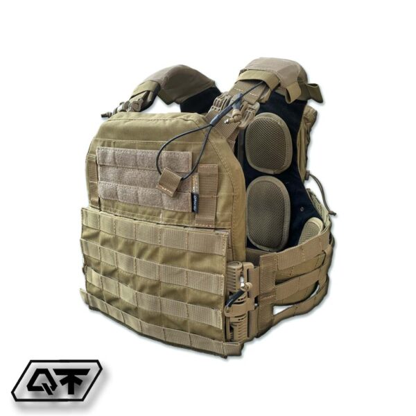 AVS Plate Carrier SAPI Coyote — спереду під кутом