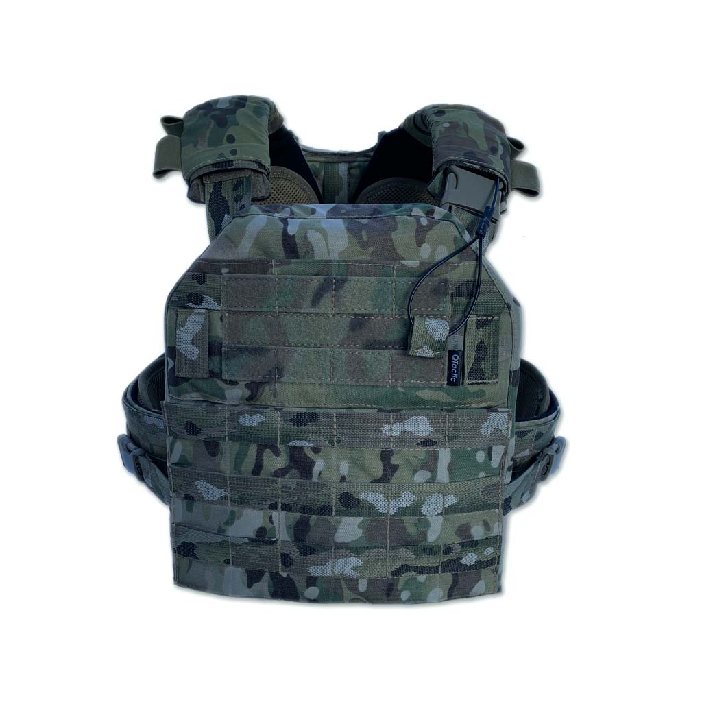 AVS Plate Carrier SAPI 1 Плитоноска AVS Plate Carrier SAPI, плейт-бег SAPI, мультикам — вигляд спереду